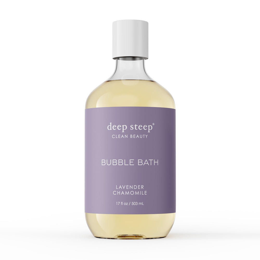 Deep Steep Bano Lavanda Manzanilla: bottle con burbujas relajantes para spa en casa