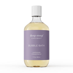 Deep Steep Bano Lavanda Manzanilla: bottle con burbujas relajantes para spa en casa