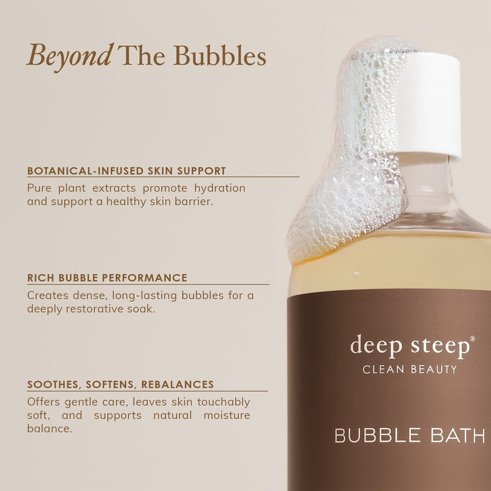 Deep Steep Bano Piel Suave Humedad: piel suave tras el baño