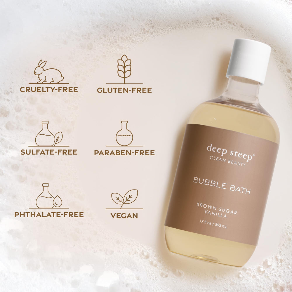 Deep Steep Bubble Bath: aceite de argán que nutre la piel durante el baño