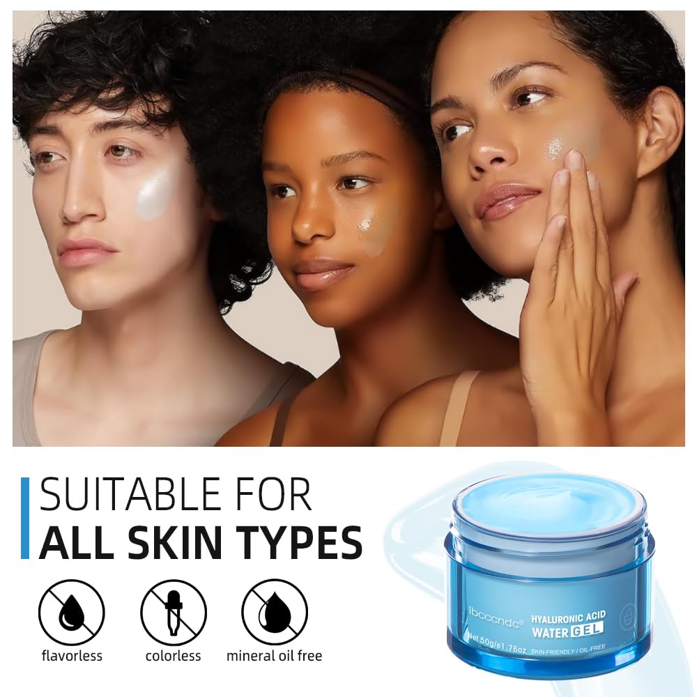 DEERELF Gel Hidratante, ingrediente-acido-hialuronico, ayuda a mantener la hidratación natural.
