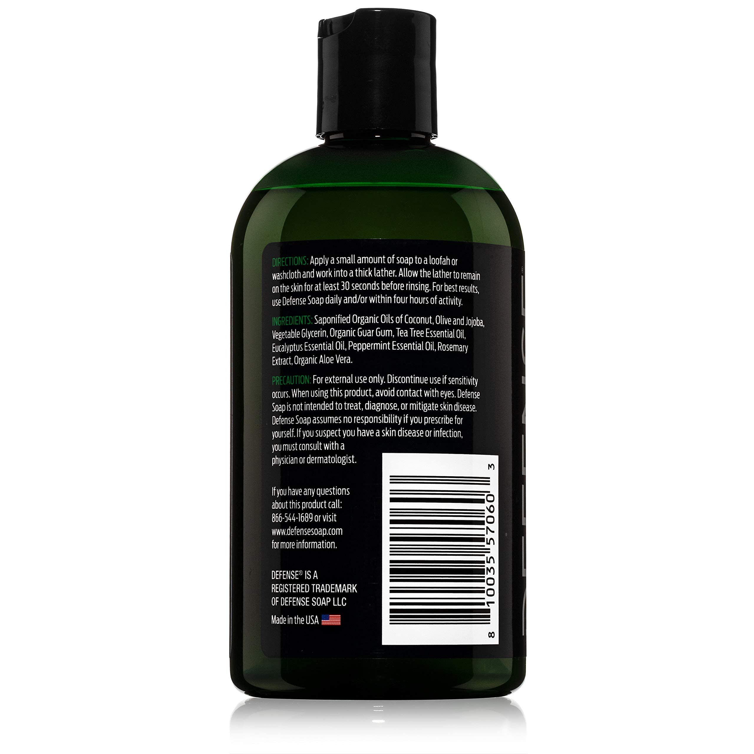 Defense Soap aplicación rápida menta-arbol-te: ducha eficiente tras el entrenamiento.