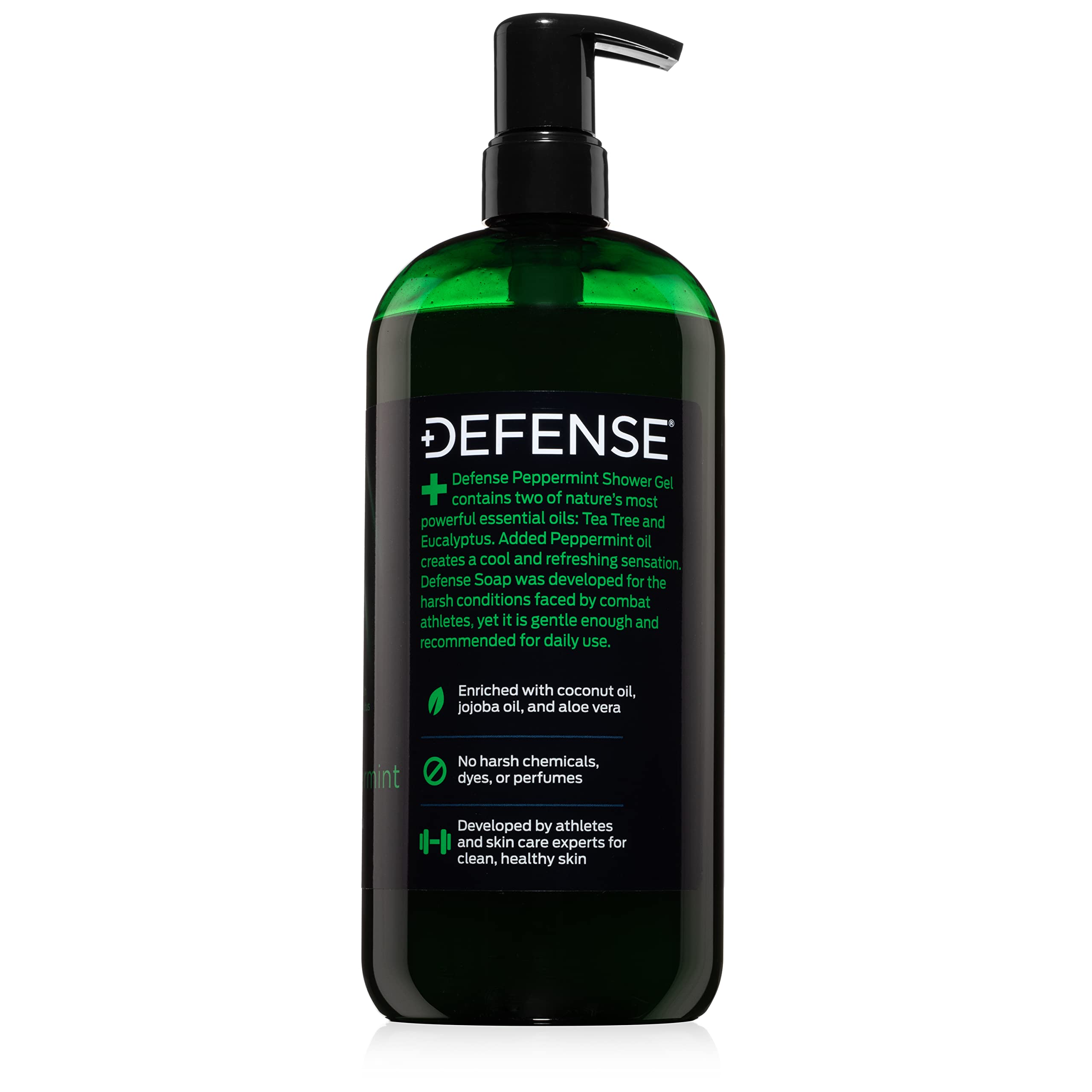 Defense Soap ingredientes naturales arbol de te y menta para cuidado diario