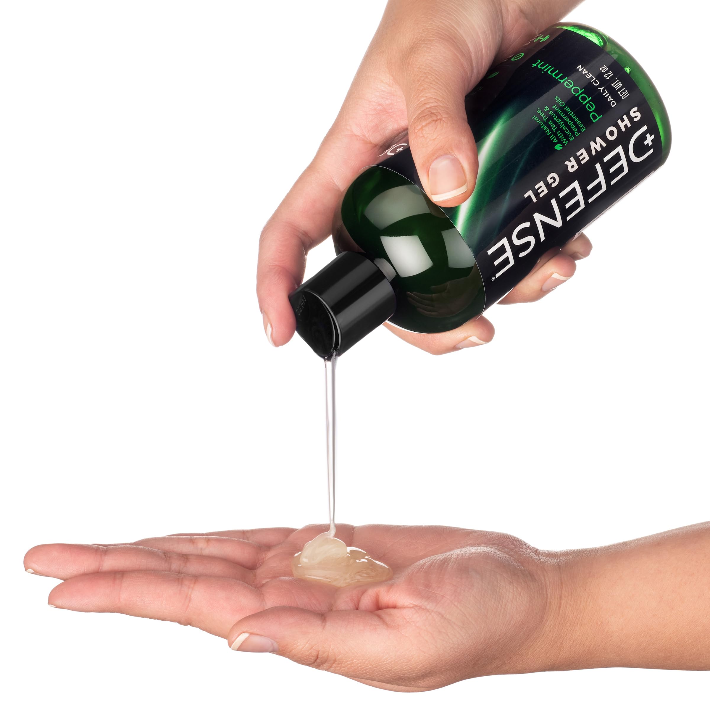 Defense Soap ingredientes naturales menta-arbol-te: mezcla aromática y beneficios para la piel.