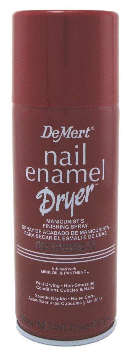 Demert secador de esmalte de uñas para un acabado rápido y sin manchas.