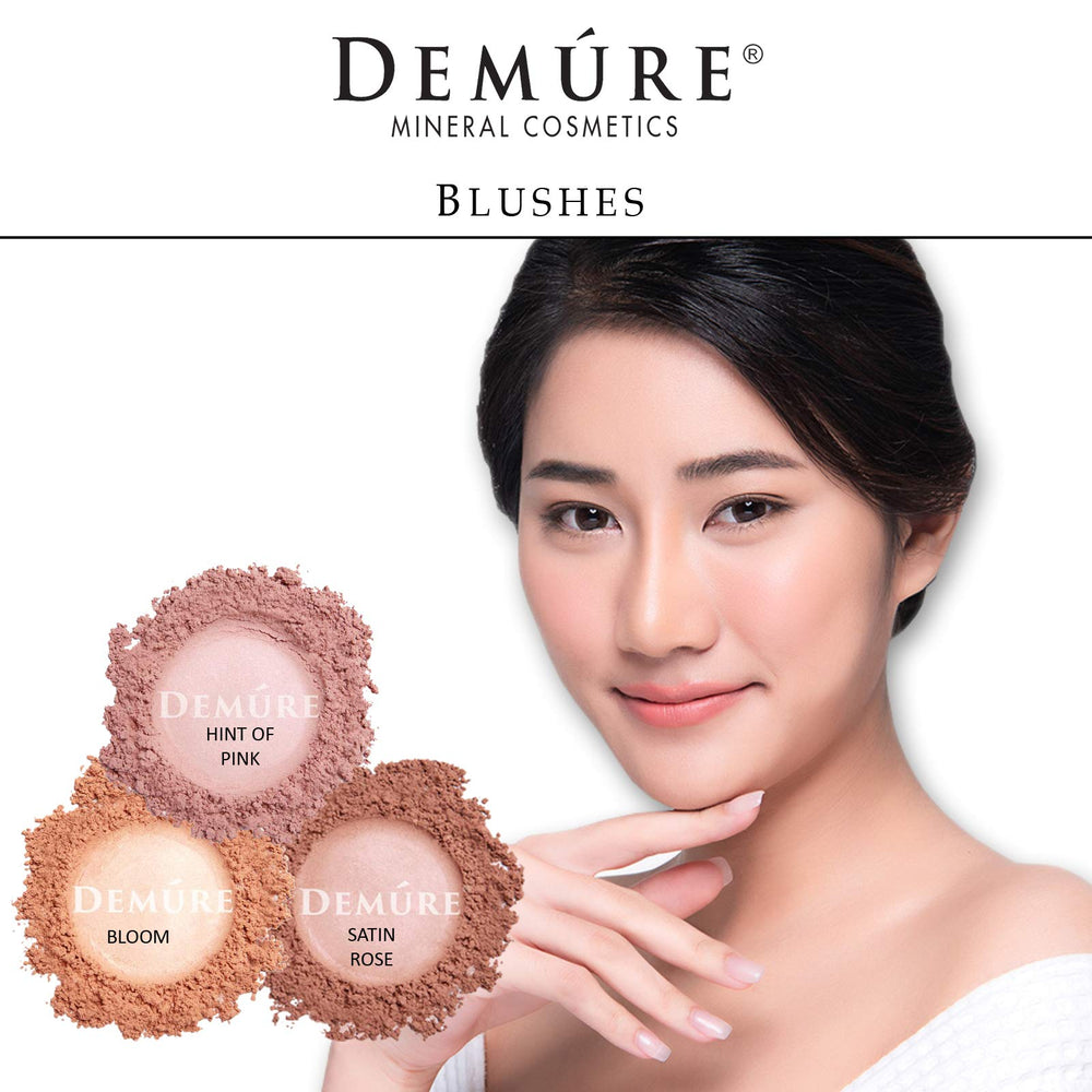 DEMÚRE Mineral Blush: pigmentacion-alta para color intenso y duradero
