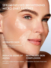 Depology Deepcare+ parches de micro-dardo: aplicación precisa en el contorno de ojos.