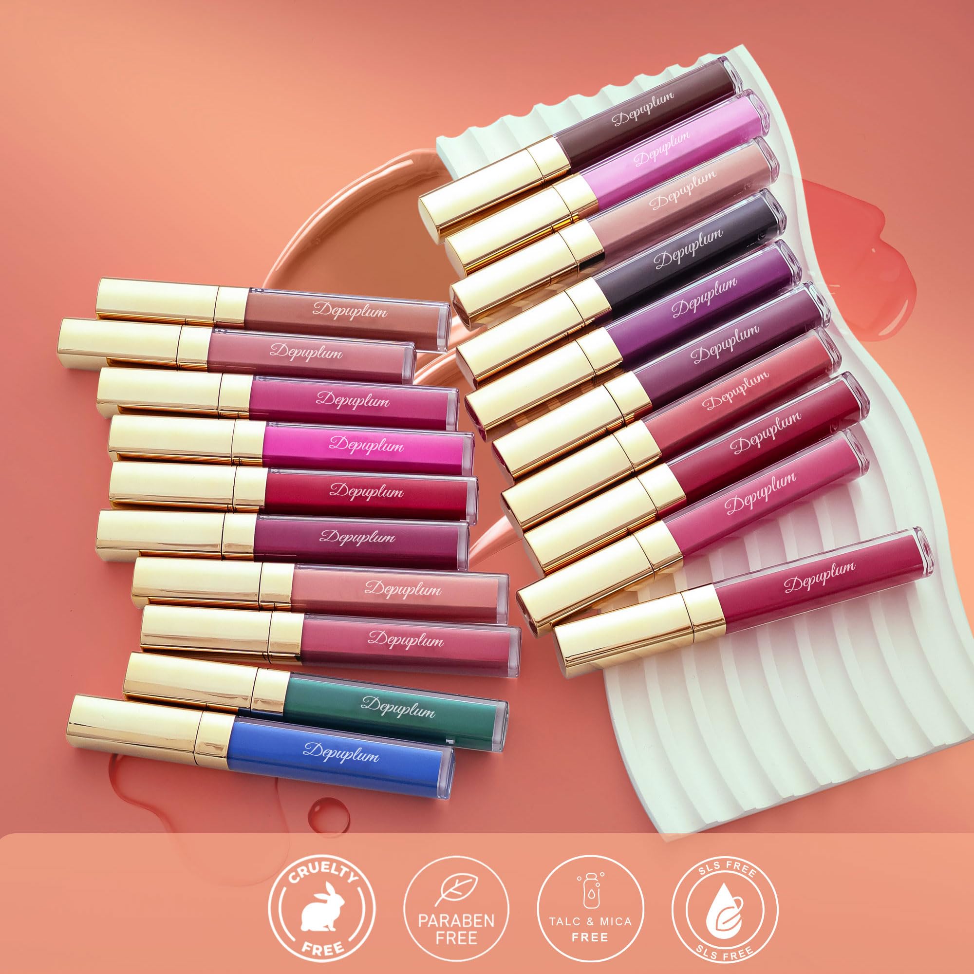 Depuplum barra labial mate mauve looks para eventos