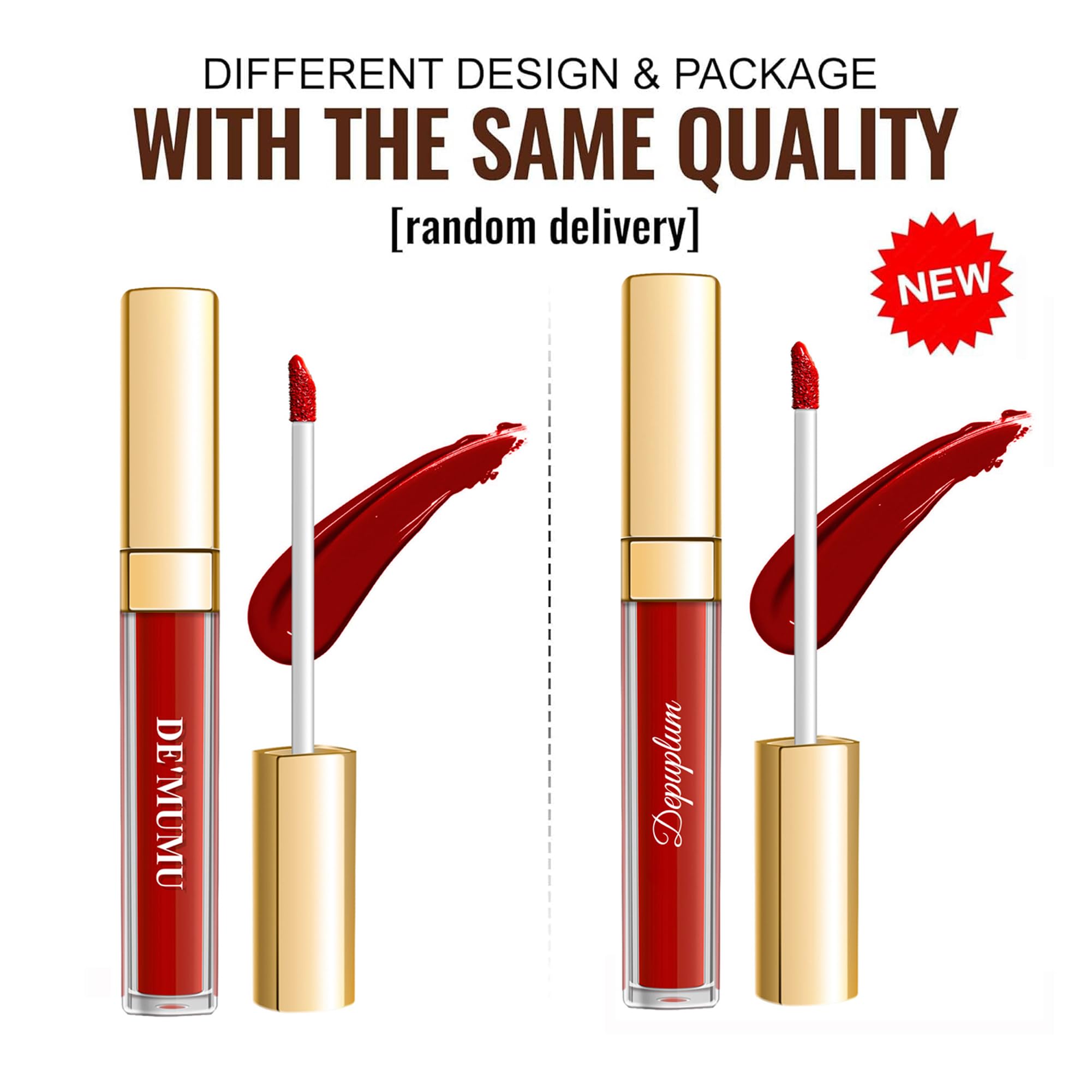 Depuplum rouge à lèvres mat rose – application précise pour lèvres nettes.