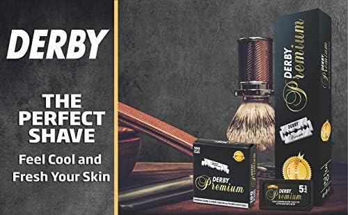 Derby Premium información del producto para uso en navaja recta