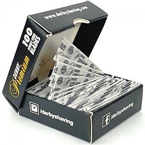 Derby Premium 500 hojas lateral: acero inoxidable templado para durabilidad