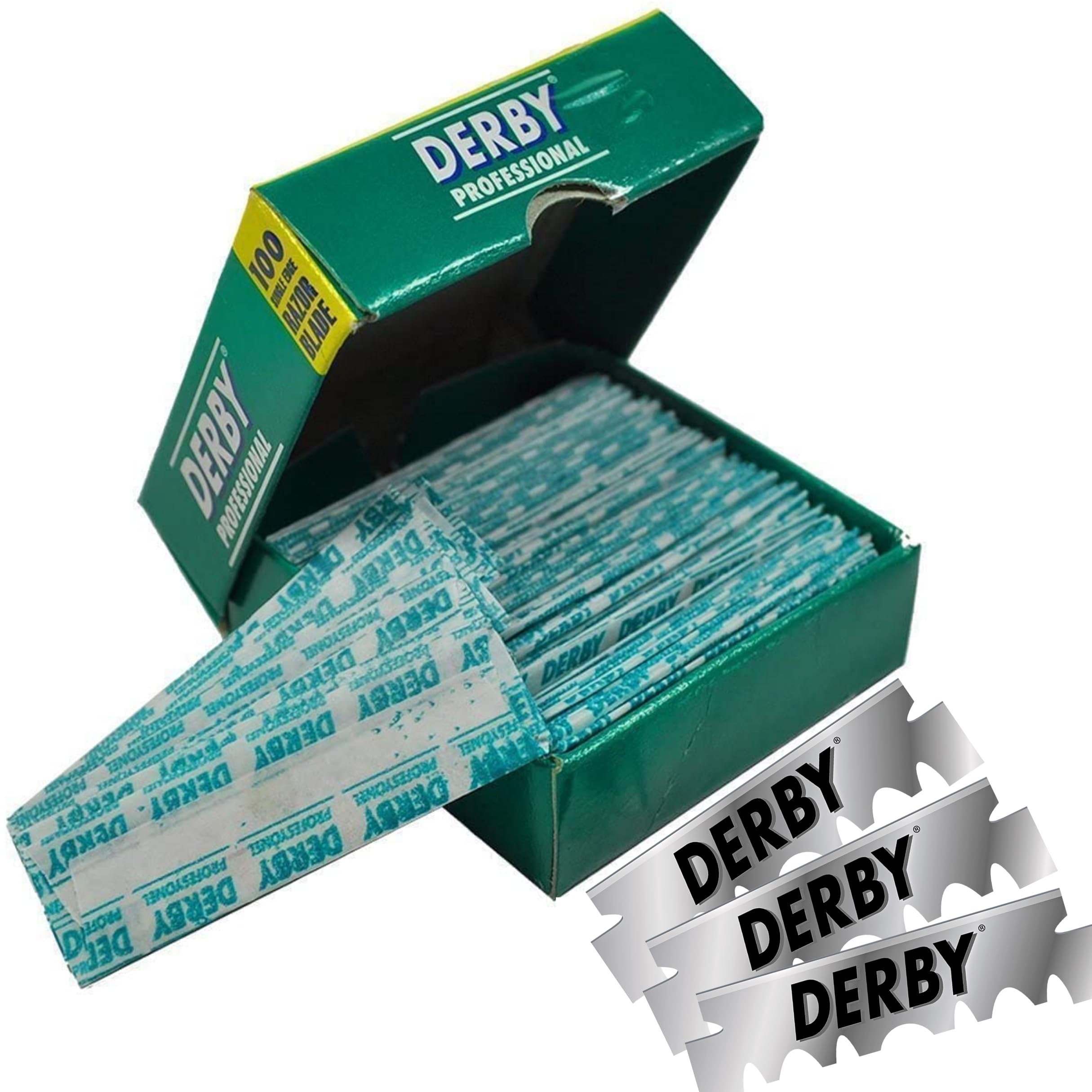 Diseño de empaque Derby Profesional, práctico y resistente.