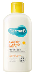 Derma B Protector Solar Diario, botella de 200 ml lista para uso diario