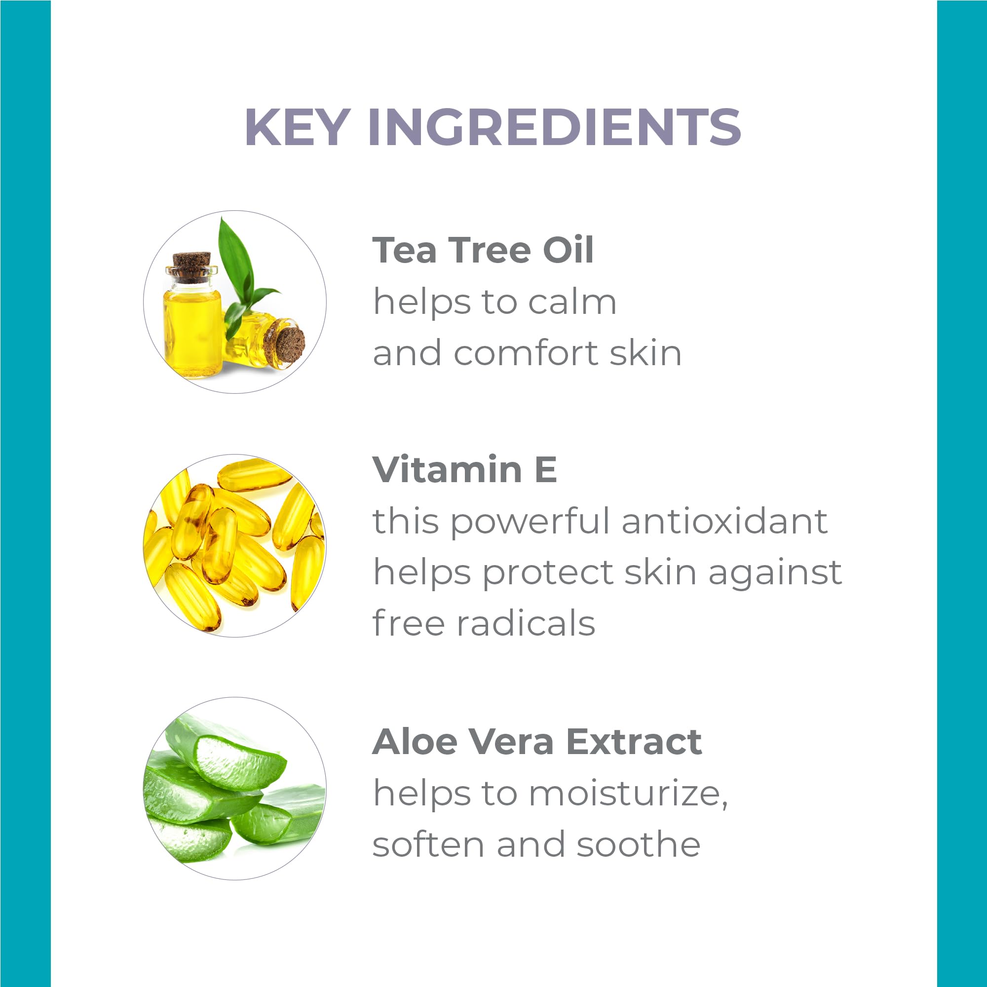 Derma E Crema Árbol de Té Textura cremosa que se absorbe rápidamente.