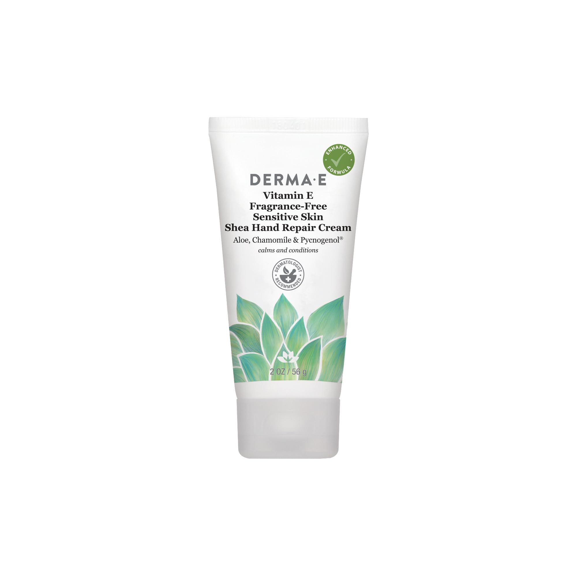 Derma E crema de manos Vitamina E sin fragancia para piel sensible