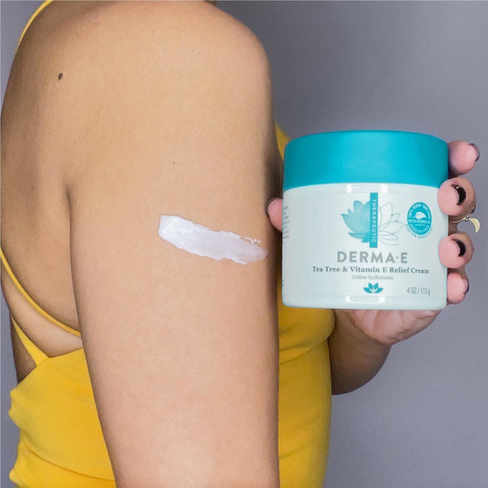 Derma E Vegano y libre de crueldad, cuidado responsable.