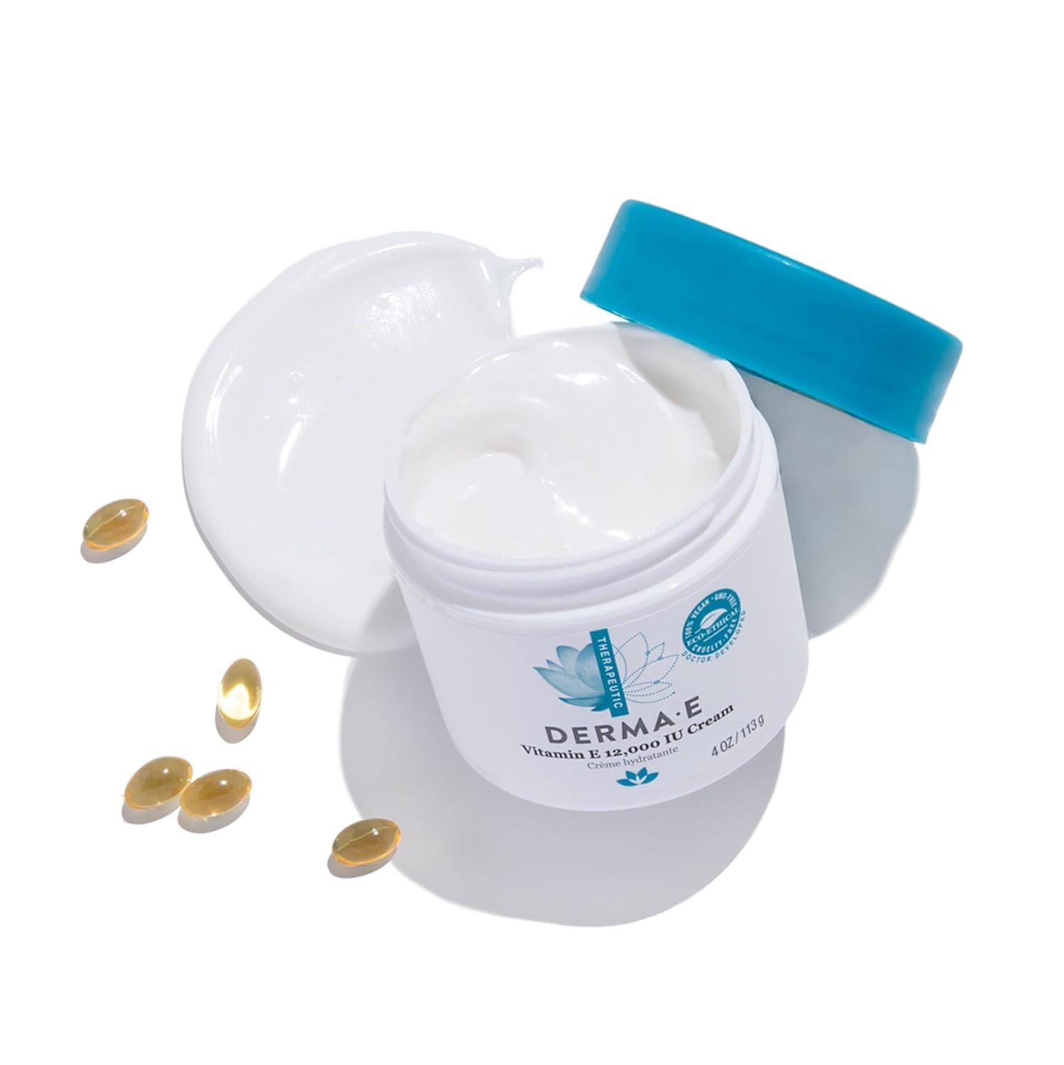 Derma E Vitamina E 12.000 UI: uso diario suave para piel normal a seca.