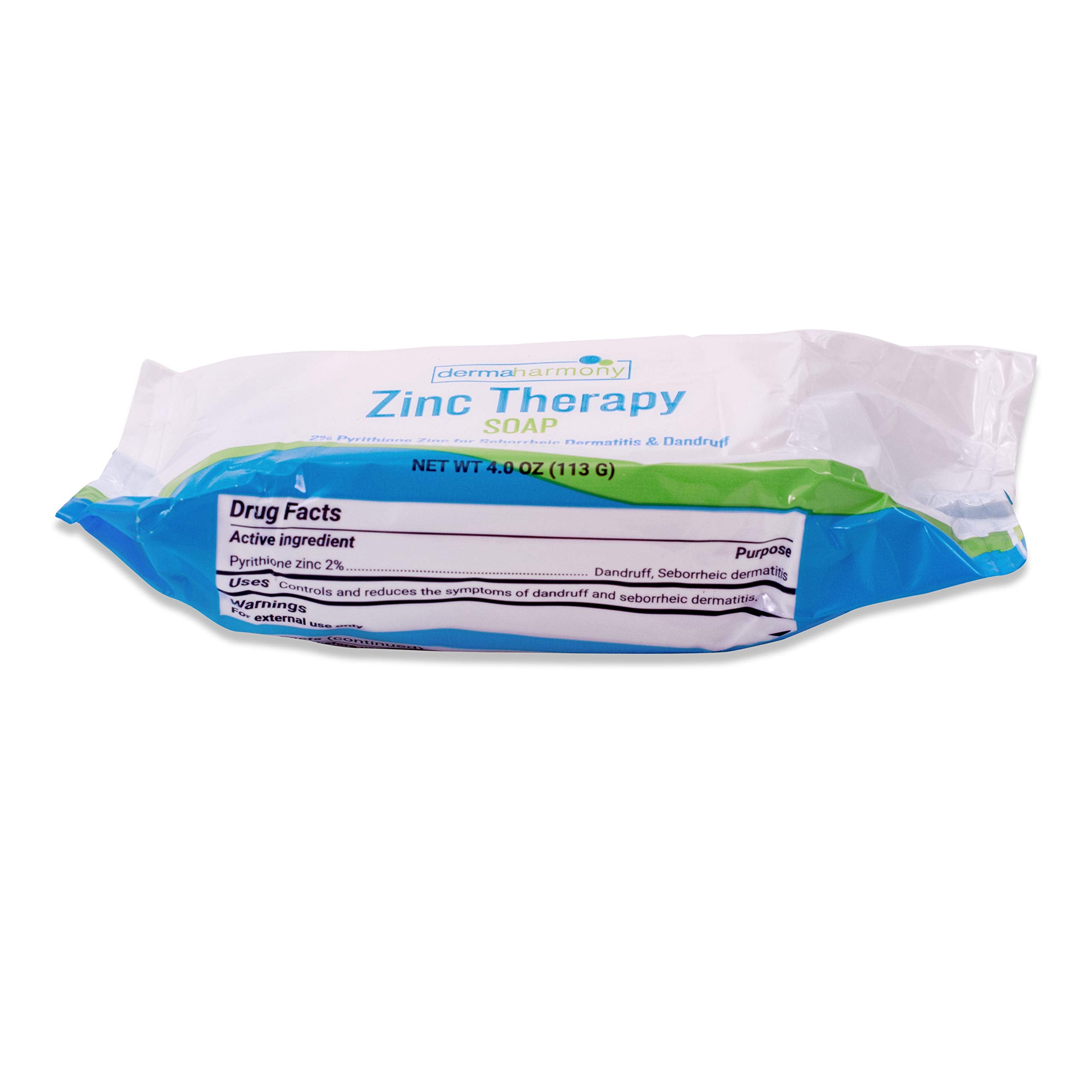 DermaHarmony barra 2% zinc piritionato – uso diario en cara y cuerpo