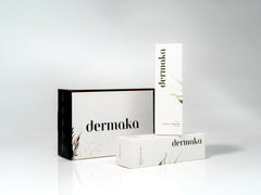 Dermaka Crema de Árnica frente del envase, ayuda a hidratar la piel.