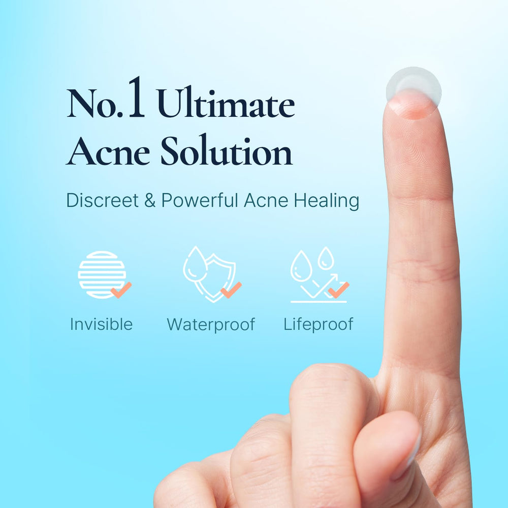 DERMAKR parche acne transparente hidrocoloide oculta brote y facilita curacion