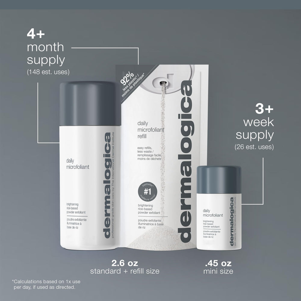 Dermalogica Daily Microfoliant, adecuado para uso diario sin irritación para muchos tipos de piel
