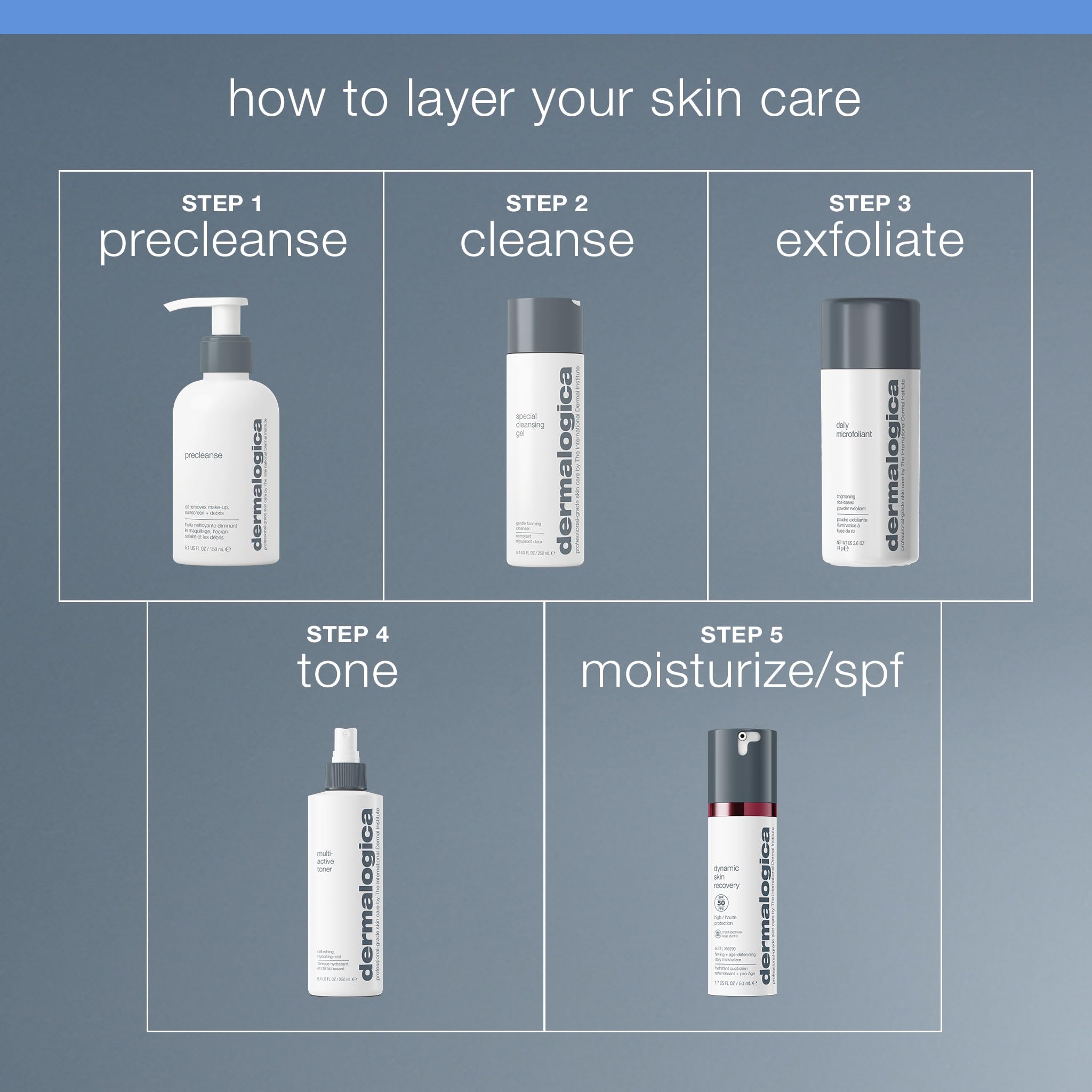 Dermalogica Multi-Active Toner, tacto-suave: bruma ligera para refrescar la piel.