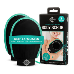Dermasuri guante exfoliante ducha: exfoliación suave para piel más radiante tras la ducha.