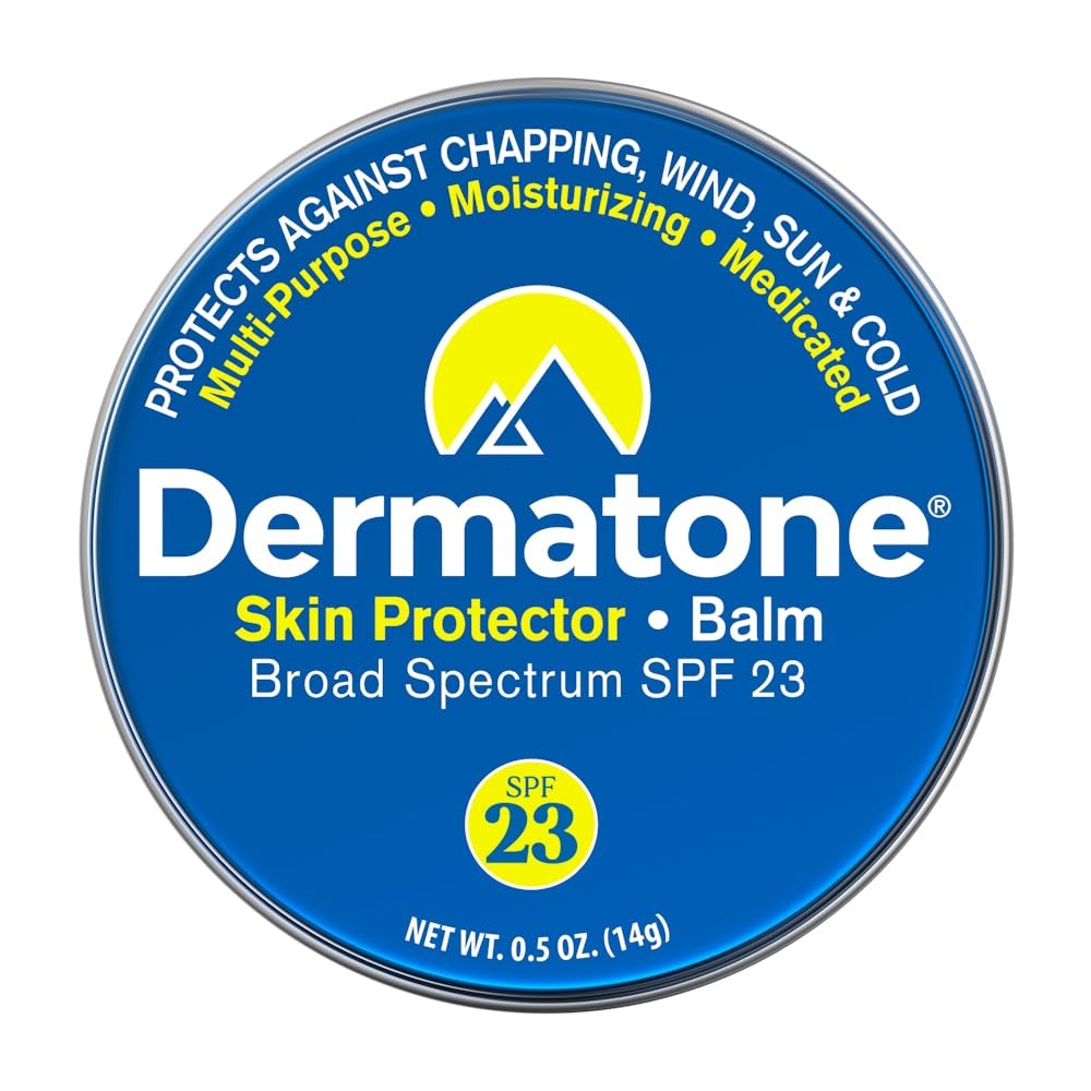 Dermatone balsamo para rostro y labios con SPF23, protege del sol en exterior.