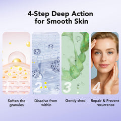 DERMFREE Milia Remover mejora la textura de la piel tras uso