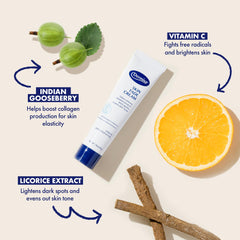 Dermisa crema: vitamina C y extracto de regaliz para claridad.
