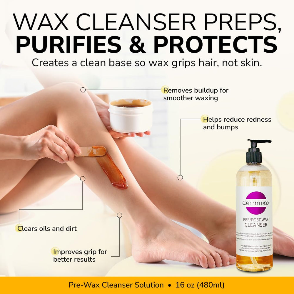 Dermwax aceite calendula post-cera frasco, calma y nutre la piel