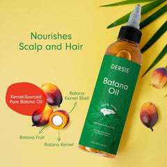 Dersie Batana Oil olor natural suave para cabello saludable