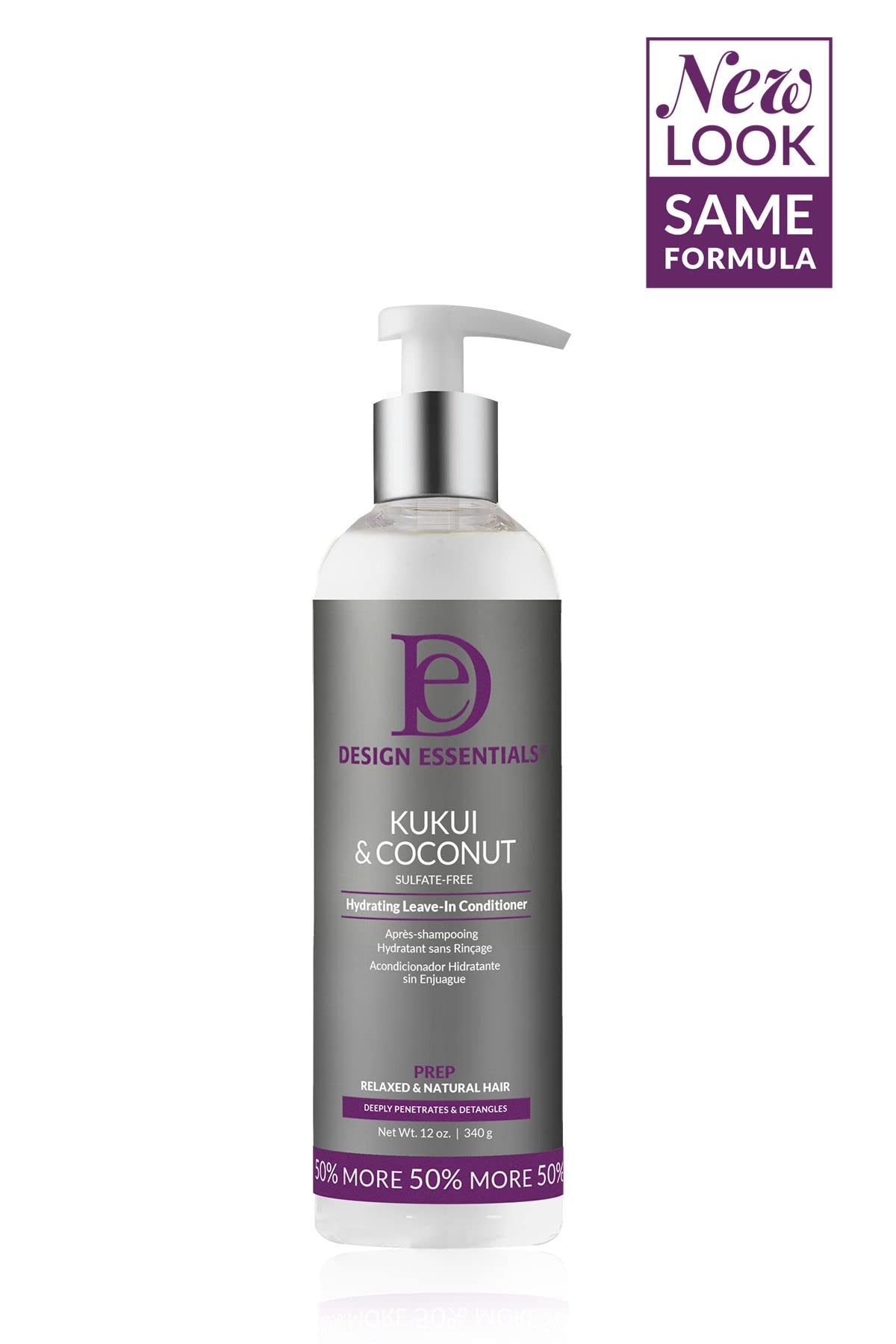 Design Essentials Kukui y Coco, textura cremosa que suaviza el cabello tras la aplicación