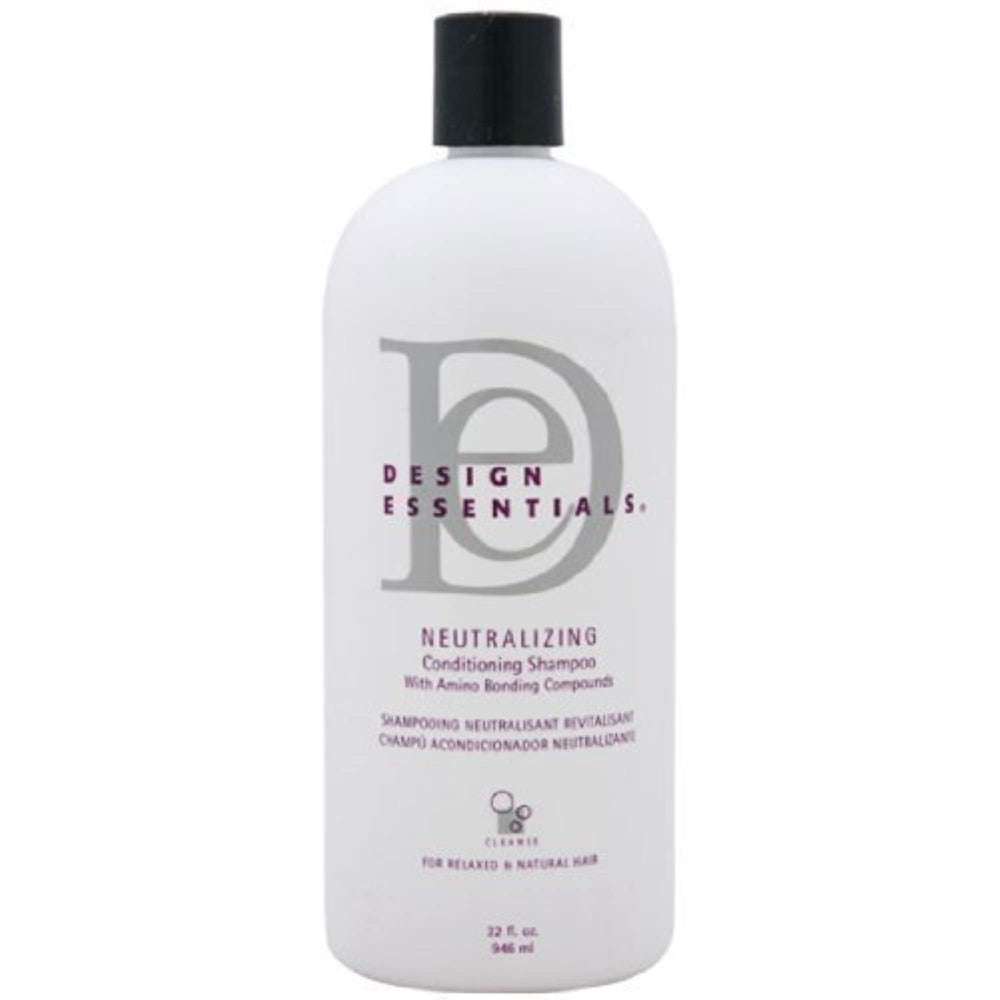 Design Essentials Milk & Honey Neutralizing Shampoo, botella, aporta brillo suave y control del frizz