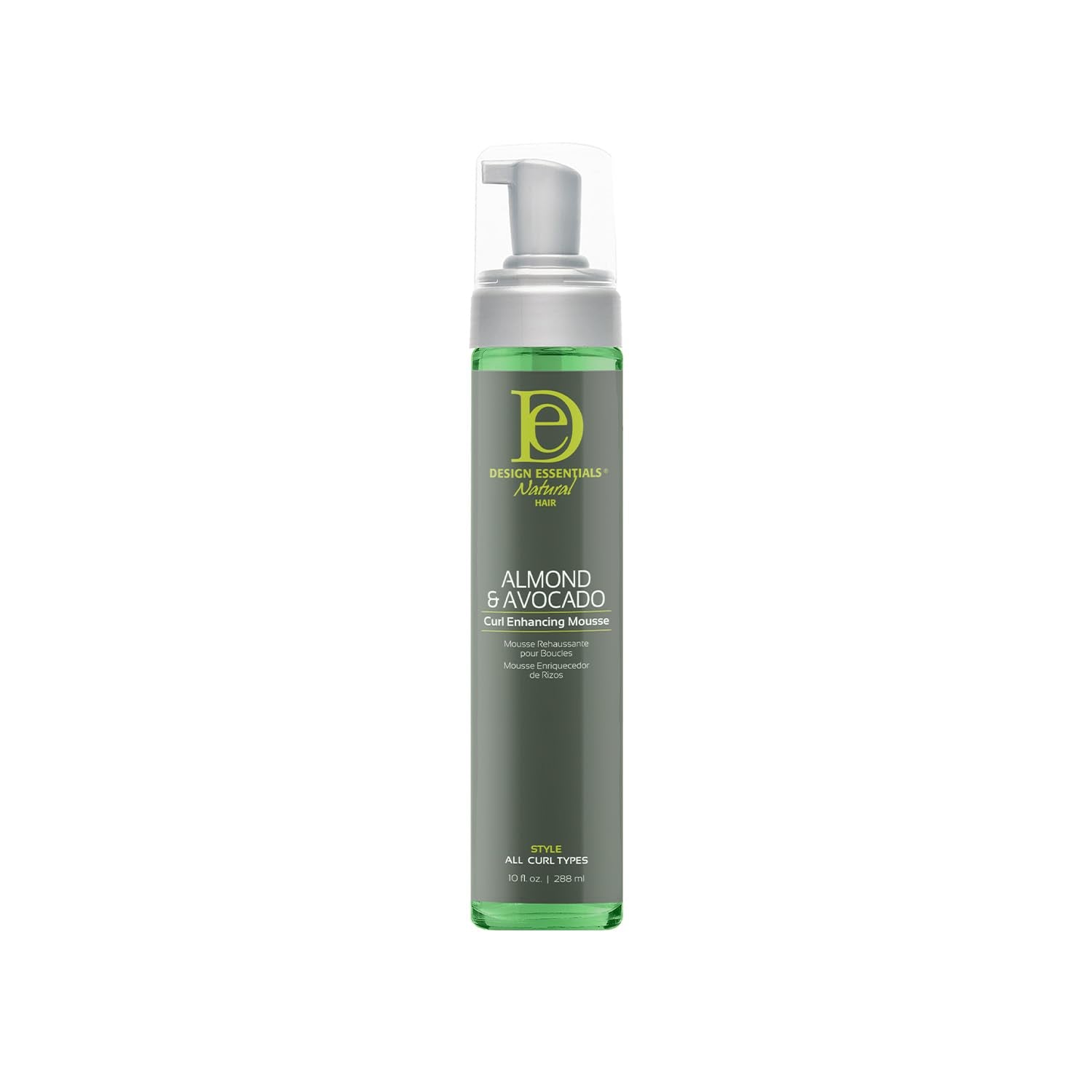 Mousse Design Essentials para rizos: definición nítida de cada rizo.