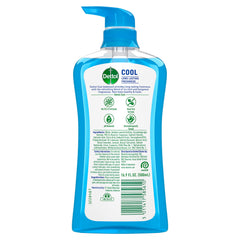 Dettol Cool gel de ducha con mentol y bergamota, aroma vigorizante