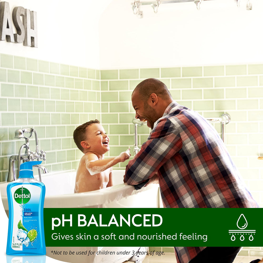 Dettol Cool gel de ducha sin triclosán ni triclocarbán