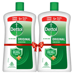 Dettol Original Lavado de Manos, botella de 875 ml en paquete de 2 para uso diario