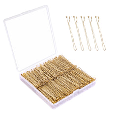 DF DUALFERV pinzas claras para cabello rubio, 360 piezas, agarre diario.