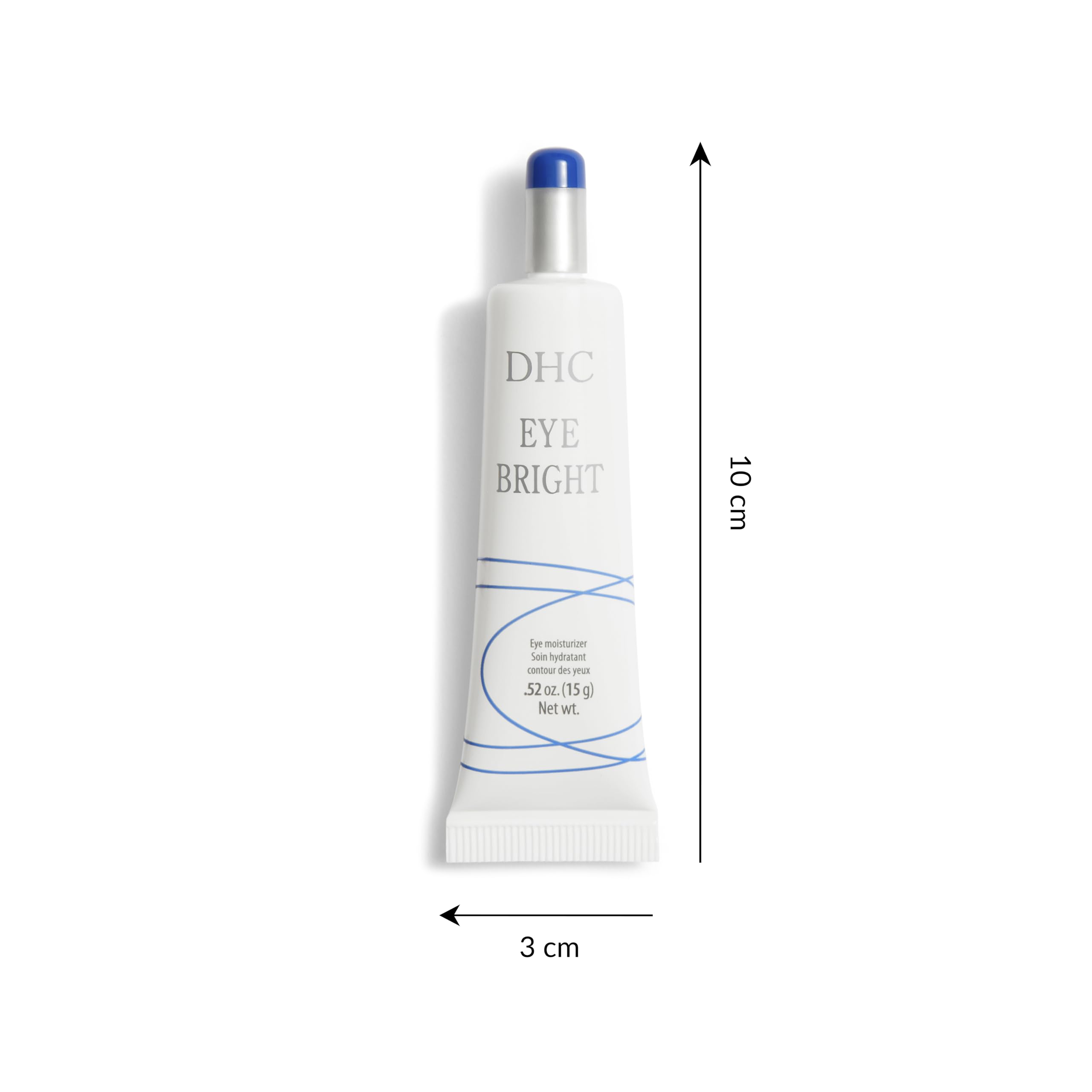 DHC Eye Bright aplicación suave para ojos delicados.