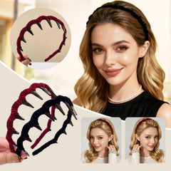 Diadema Zig Zag antideslizante, ideal para ejercicios y yoga