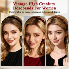 Diadema Zig Zag con dientes para fijar el cabello sin tirones