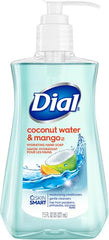 Dial jabón manos Coco Mango con espuma cremosa para lavado cómodo.
