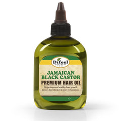 Difeel Aceite de Castor Jamaicano Negro para el crecimiento capilar.