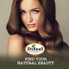 Difeel Aceite de jojoba, aplicación capilar suave para nutrir el cabello.
