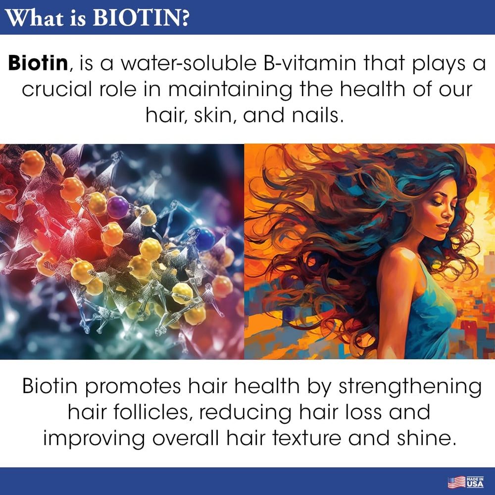 Texture des cheveux avec Biotin Pro-Growth – apparence plus volumineuse