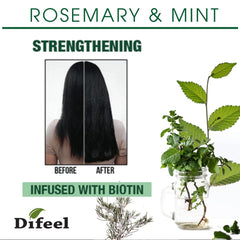 Difeel biotina para cabello, nutrición para fibra capilar.