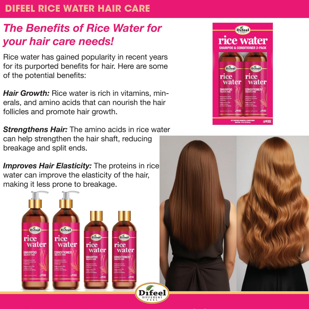 Producto hecho en EEUU con ingredientes de calidad para el cabello.