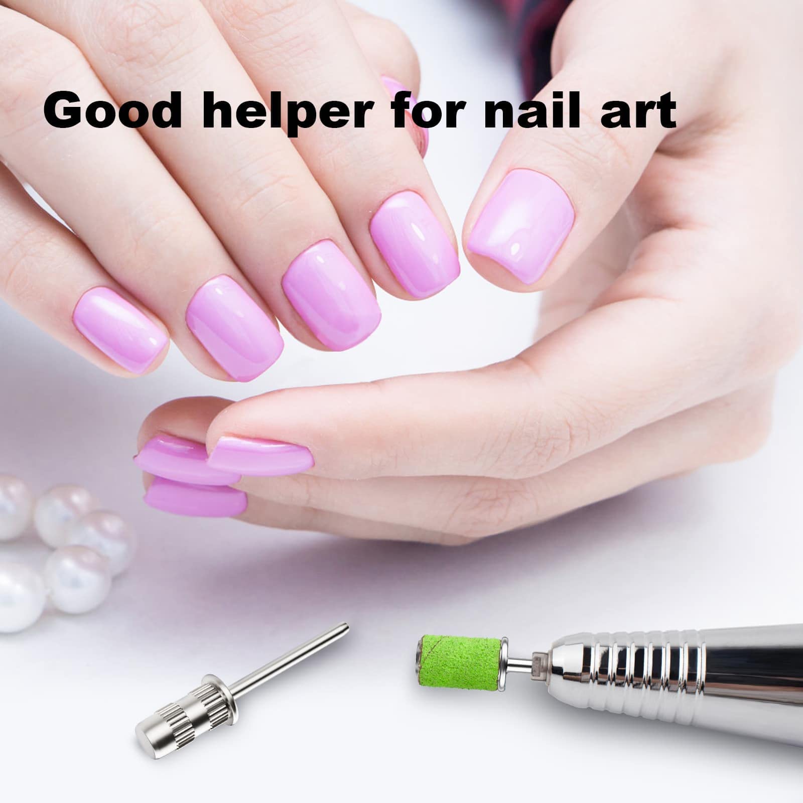 Compatibilidad con la mayoría de taladros para manicura, instalación sencilla