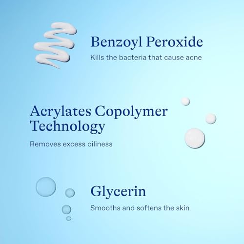 Differin after cleansing application demonstrates proper skincare steps.